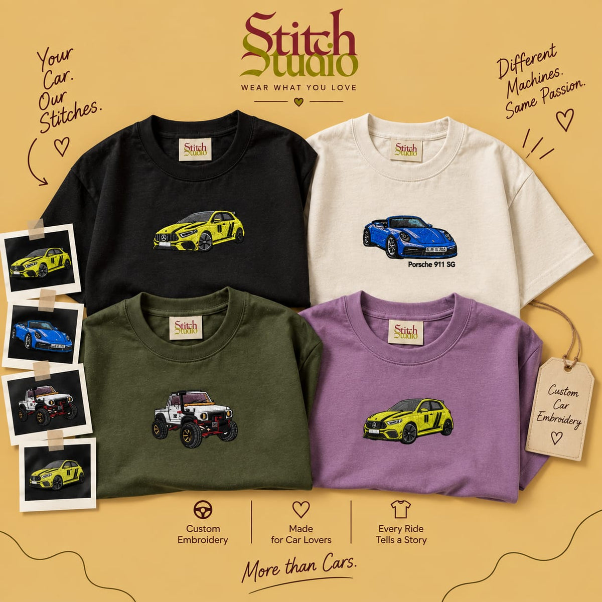 Customised Car Embroidery