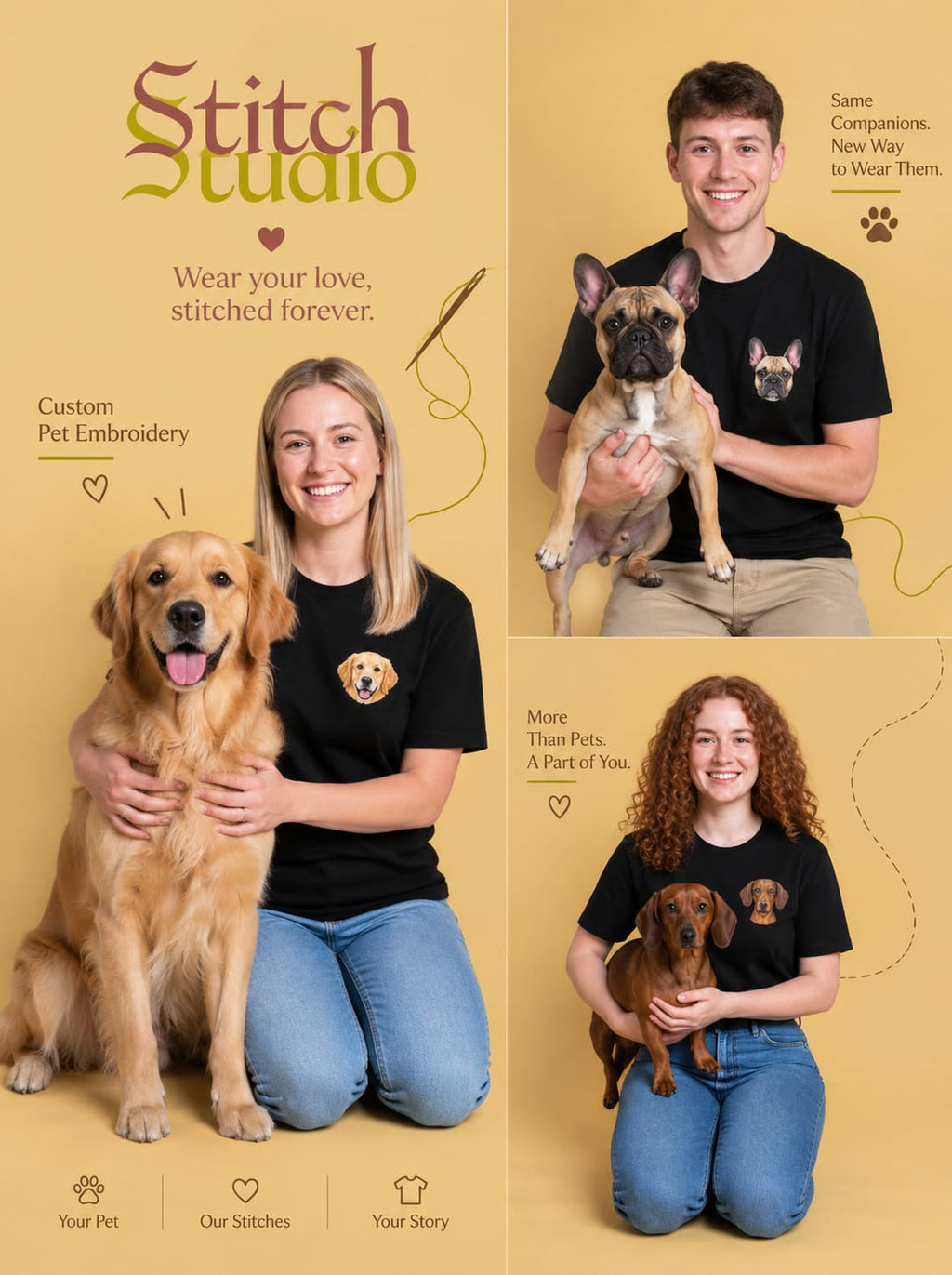 Customised Pet Embroidery