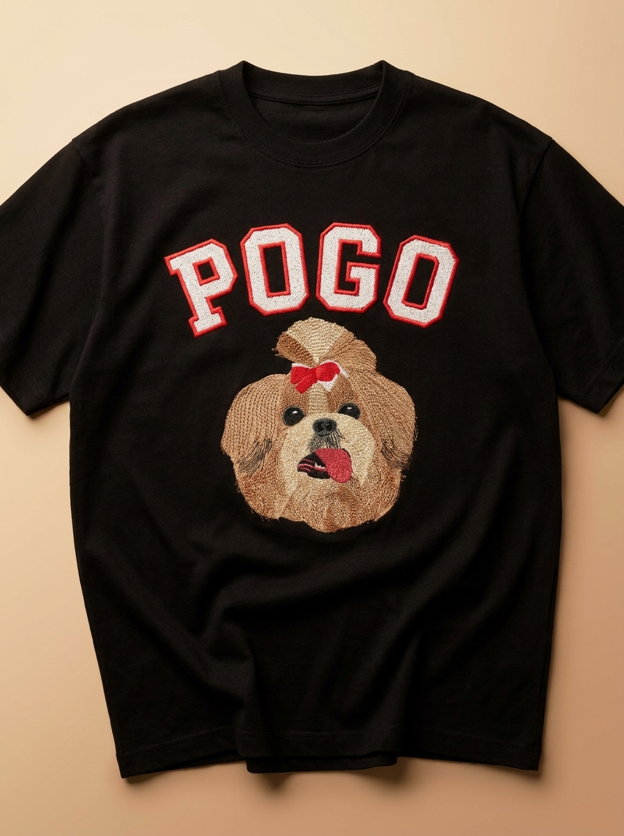 Varsity Version Customised Pet Embroidery